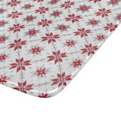 Lettisches Morning SUN geometrisches Muster V Schneidebrett (Ecke)