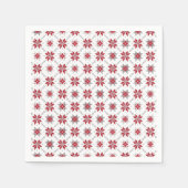 Lettisches Morning SUN geometrisches Muster V Serviette (Vorderseite)