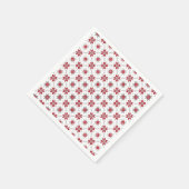 Lettisches Morning SUN geometrisches Muster V Serviette (Ecke)