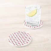 Lettisches Morning SUN geometrisches Muster V Untersetzer (Seite)