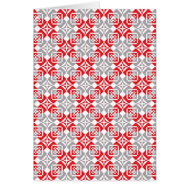 Lettisches Morning SUN geometrisches Muster VI (Vorne)