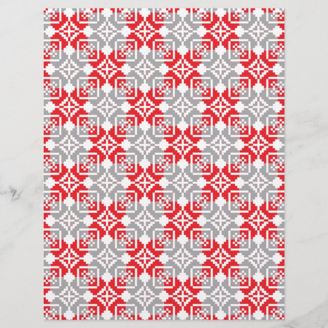 Lettisches Morning SUN geometrisches Muster VI (Vorderseite)