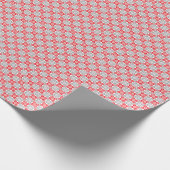 Lettisches Morning SUN geometrisches Muster VI Geschenkpapier (Ecke)