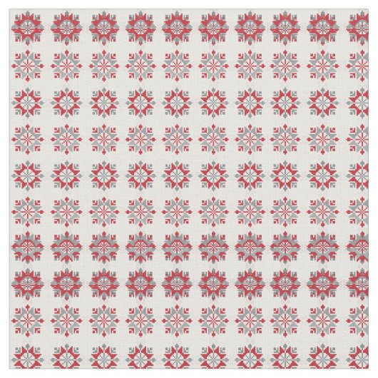 Lettisches Morning SUN geometrisches Muster VII Stoff (Nahaufnahme)