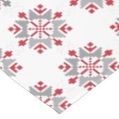 Lettisches Morning SUN geometrisches Muster VII Tischdecke (Schrägansicht)