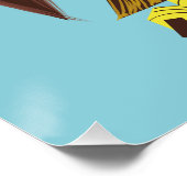 Lettisches Reiseplakat. Poster (Ecke)