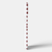 Lettisches traditionelles rotes Design Case-Mate iPhone Hülle (Rückseite / Rechts)