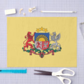 Lettisches Wappen Seidenpapier (Handwerk)