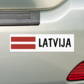 Lettland Autoaufkleber (Auf Auto)
