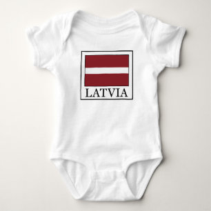 Lettland Baby Strampler