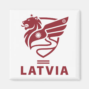 Lettland Baltischer Staat Nordeuropa Magnet