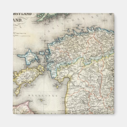 Lettland, Estland Magnet (Vorne)