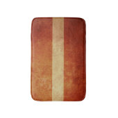 Lettland-Flagge Badematte (Vorderseite Vertikal)