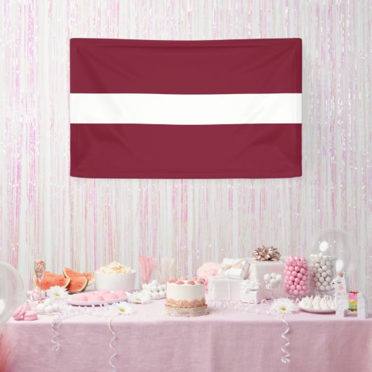 Lettland-Flagge Banner (Party)