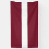 Lettland-Flagge Banner (Vertikal)