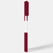 Lettland-Flagge Case-Mate iPhone Hülle (Rückseite / Rechts)