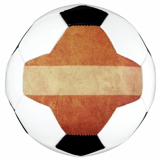 Lettland-Flagge Fußball (Vorderseite)