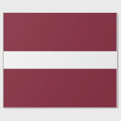 Lettland-Flagge Geschenkpapier (Flach)