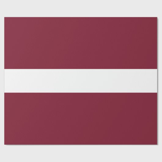 Lettland-Flagge Geschenkpapier (Flach)