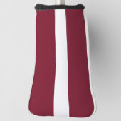 Lettland-Flagge Golf Headcover (Rotieren 90)