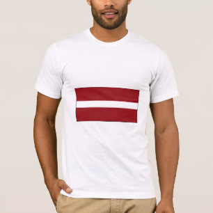 Lettland-FLAGGE International T-Shirt