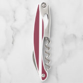 Lettland-Flagge Kellnermesser (Rückseite)