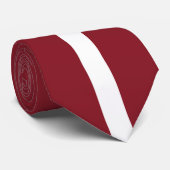 Lettland-Flagge Krawatte (Gerollt)