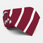 Lettland-Flagge Krawatte (Gerollt)