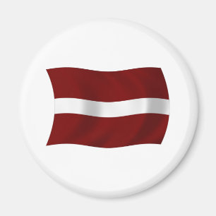 Lettland Flagge Magnet