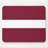 Lettland-Flagge Mousepad (Vorne)