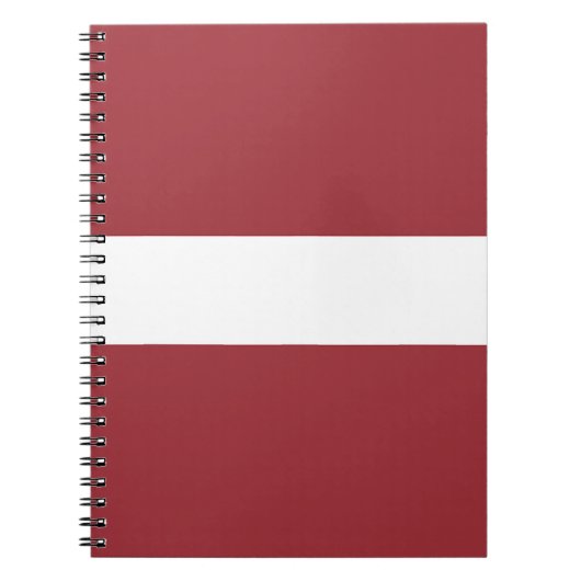 Lettland-Flagge Notizblock (Vorderseite)