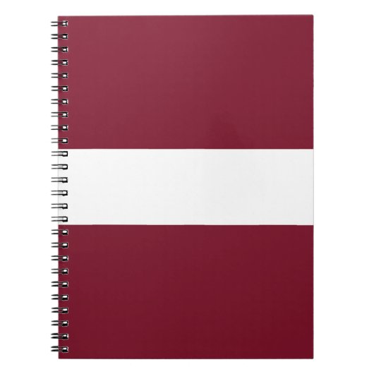 Lettland-Flagge Notizblock (Vorderseite)