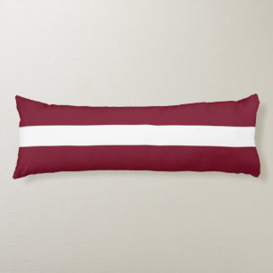 Lettland-Flagge Seitenschläferkissen