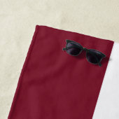 Lettland-Flagge Strandtuch (Beispiel)