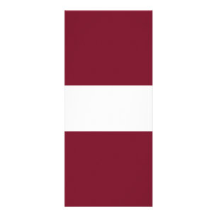 Lettland-Flagge Werbekarte