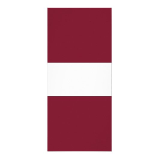 Lettland-Flagge Werbekarte (Vorne)