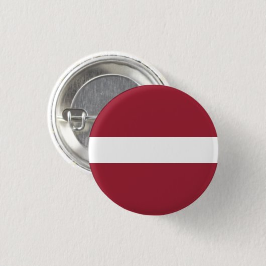 Lettland-Flaggen-Anstecknadel Button (Vorne & Hinten)