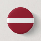 Lettland-Flaggen-Anstecknadel Button (Vorderseite)