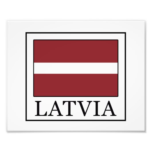 Lettland Fotodruck (Vorne)