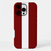 Lettland iPhone Hülle (Rückseite)