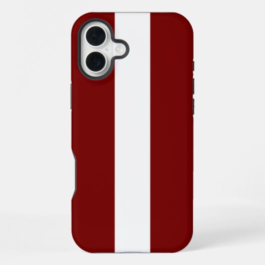 Lettland iPhone Hülle (Rückseite)