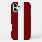 Lettland iPhone Hülle (Rückseite)