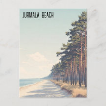 Lettland Jūrmala Strand Reise