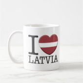 Lettland Kaffeetasse (Links)