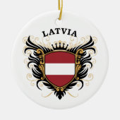Lettland Keramik Ornament (Vorne)
