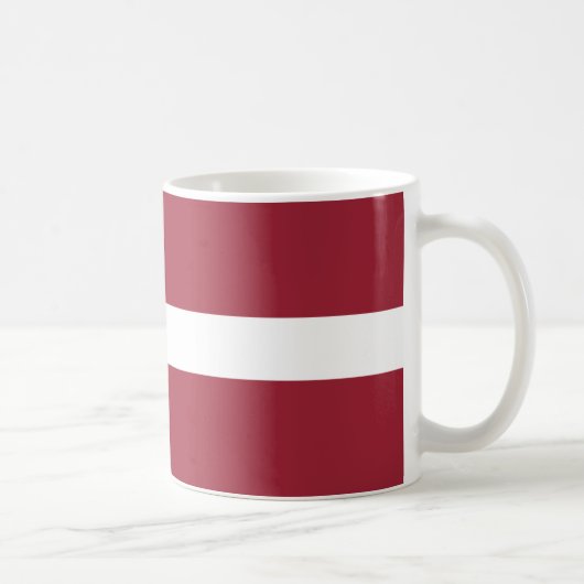 Lettland Keramik Tasse (Rechts)