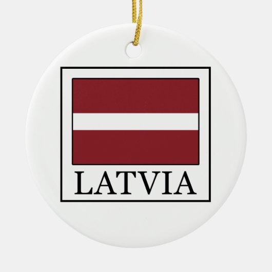 Lettland Keramikornament (Vorne)