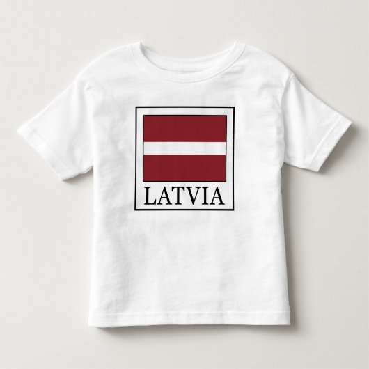 Lettland Kleinkind T-shirt (Vorderseite)