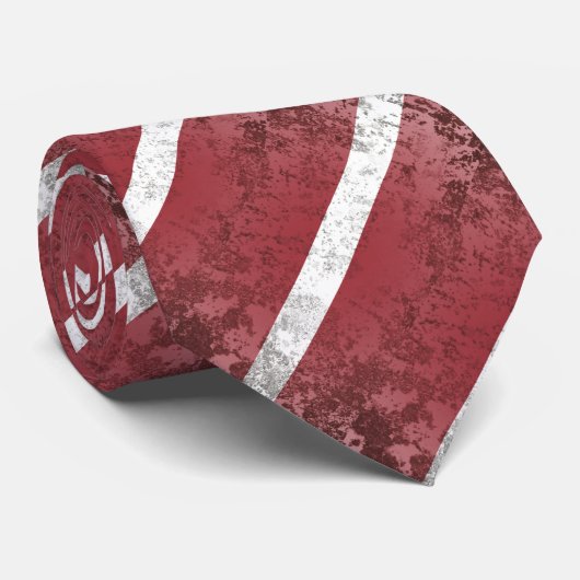 Lettland Krawatte (Gerollt)