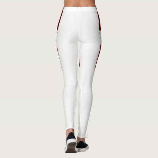Lettland Leggings (Rückseite)